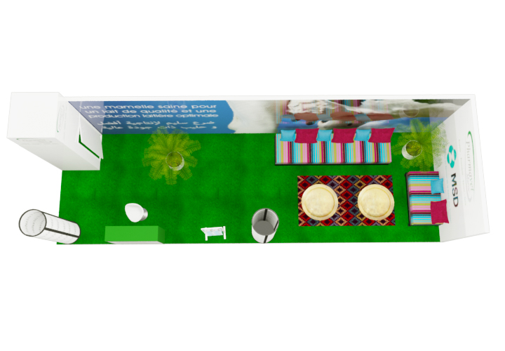 conception salon 3d